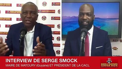 SERGE SMOCK / Serge Smock est désormais à la tête de la présidence de la CACL. Le maire de Matoury  / GUYANE