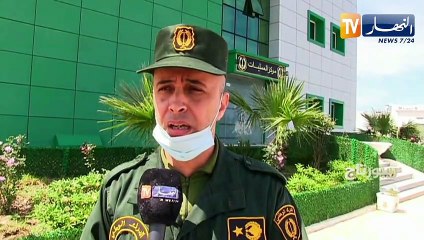 احترافبة وحدات الدرك و الحمابة لمكافحة الحرائق