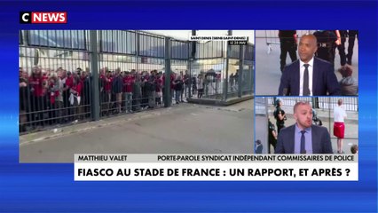Mathieu Valet sur la fiasco du Stade de France : «Le problème, c'est les voyous»