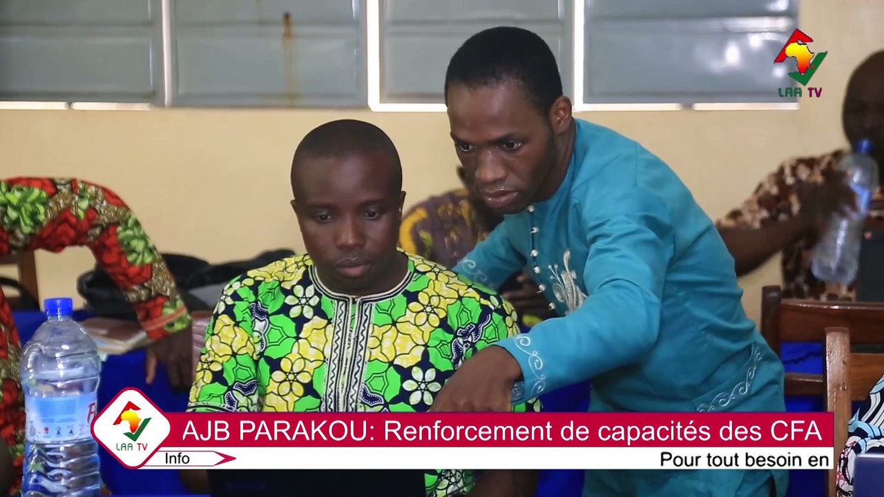 Renforcement de capacité des CFA par AgriJobBoo...