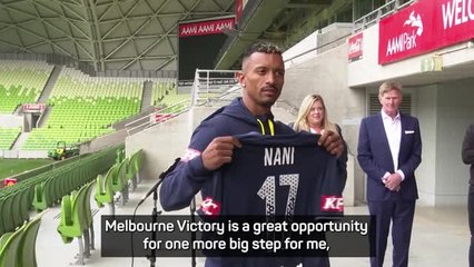 Nani excited for Melbourne Victory challenge