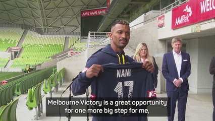 Nani excited for Melbourne Victory challenge