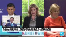 Royaume-Uni :  six candidats encore en course pour succéder à Johnson après un premier vote