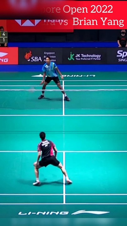 Singapore open 2022 Chico Aura Dwi Wardoyo vs Brian Yang