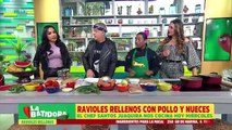 Receta: Cocinamos Ravioles rellenos con pollo y nueces