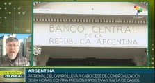 Argentina: Patronal del Campo reclama falta de gasoil para sus operaciones