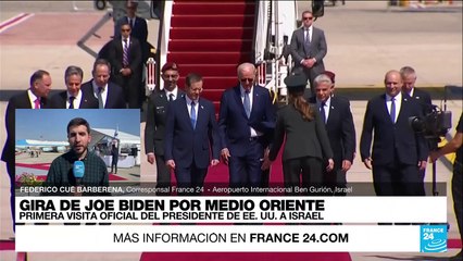 Informe desde Israel: la visita de Joe Biden a Medio Oriente