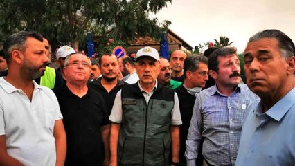 Bakan Kirişci: "Gece görüşlü yangın söndürme helikopterlerini ilk kez Datça yangınında deneyeceğiz"