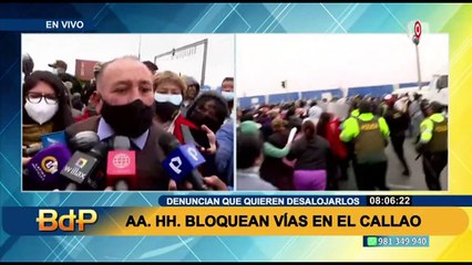 Subprefecto del Callao descarta por ahora un desalojo de A.A.H.H ante estudio de suelos