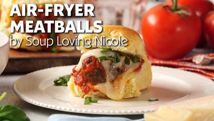 Air-Fryer Meatballs Recipe