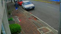 Câmera flagra furto de carro no centro de Apucarana; veja