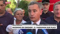 Incendies en Gironde : Gérald Darmanin fait le point sur la situation
