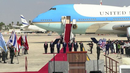 الرئيس الأميركي يتعهد من إسرائيل بالعمل على تعزيز دمجها في الشرق الأوسط