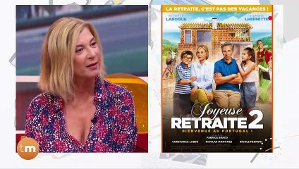 Michèle Laroque dans Télématin sur France 2.