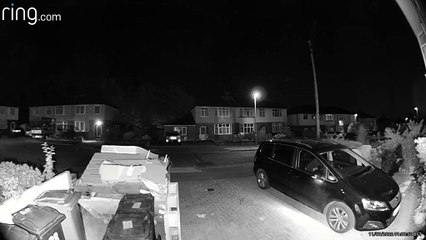 Ring Doorbell footage shows a man trying to steal a car in Essella Road