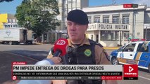 Mulher que iria entregar drogas no minipresídio de Apucarana é presa