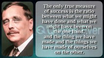 H. G. Wells 46 Life Motivation Quotes Ever