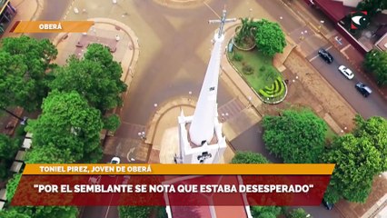 "Por el semblante se nota que estaba desesperado"
