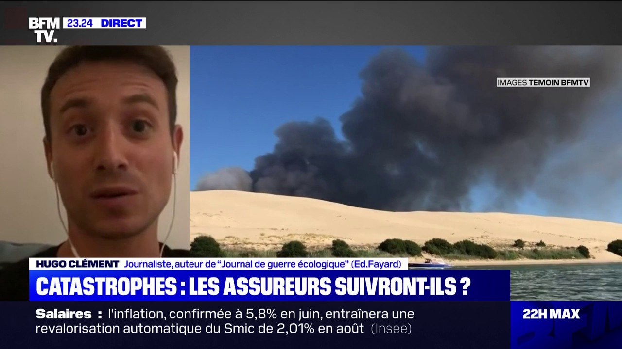 Réchauffement climatique: "Ceux qui vont le plus souffrir, ce sont les plus fragiles [...] C'est au citoyen d'agir" selon Hugo Clément, journaliste.