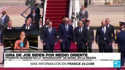 Informe desde Jerusalén: Biden promete avanzar en la "integración" de Israel en la región