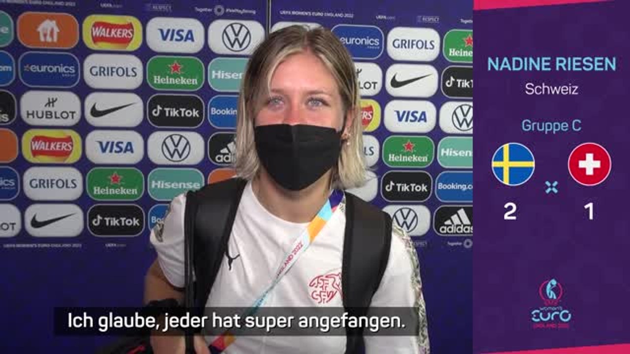 Riesen: 'Können stolz auf unser Team sein'