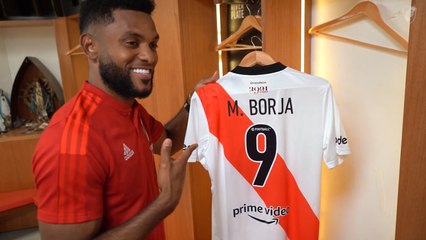 Así fueron las primeras 24 horas de Borja en River Plate