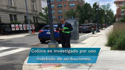 Captan a Raymundo Collins en Washington, quien es investigado por la Fiscalía capitalina
