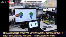 FDA authorizes Novavax covid vaccine, adding a fourth shot to pandemic arsenal - 1breakingnews.com