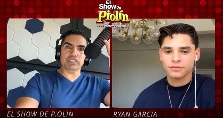 Ryan García invitó a Ángela Aguilar a su pelea durante entrevista en El Show De Piolín