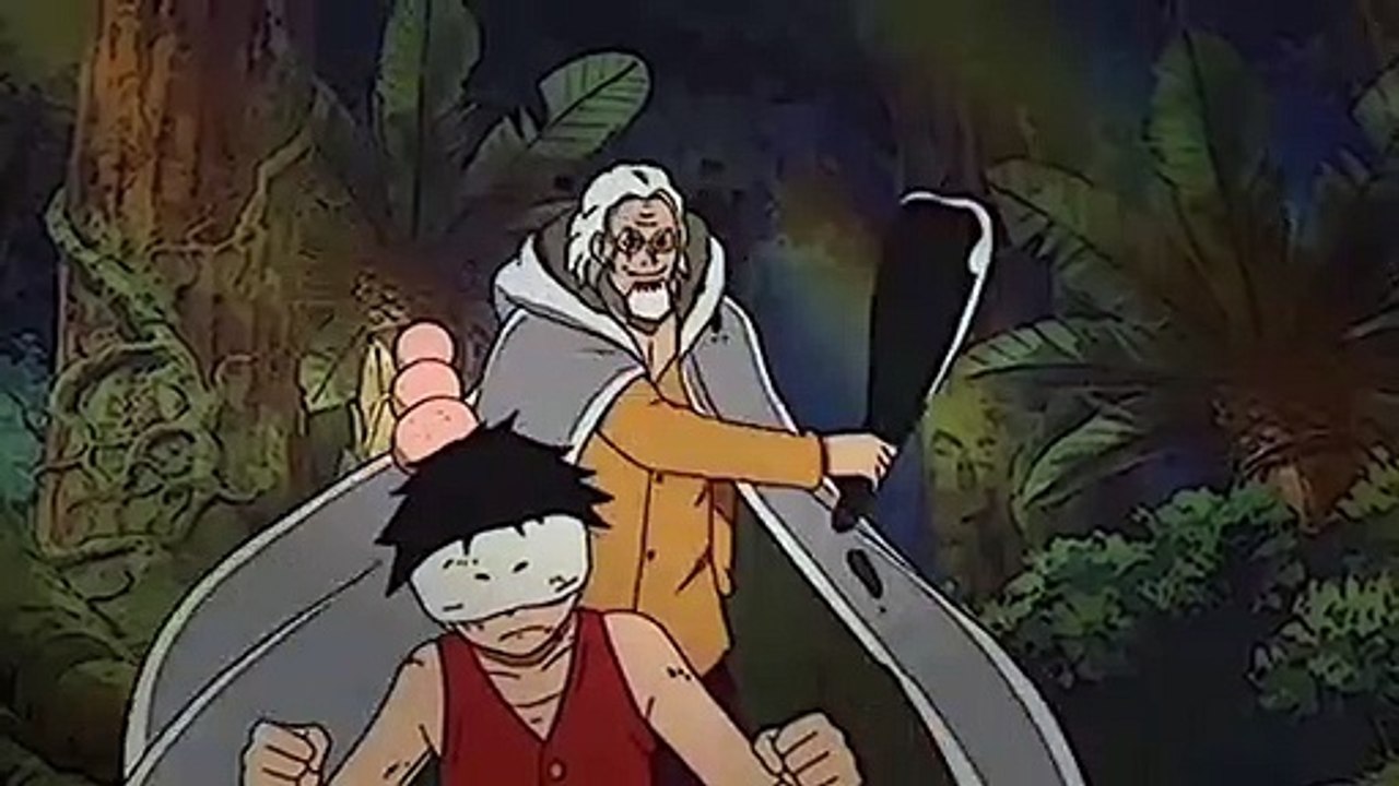 Luffy dilatih Rayleigh