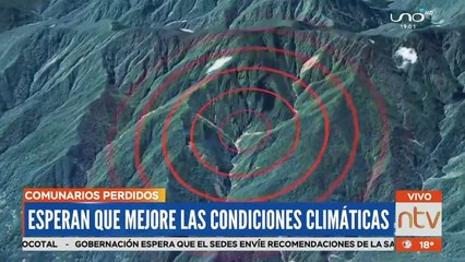 Autorizaron el rescate aéreo de las tres personas perdidas en Locotal