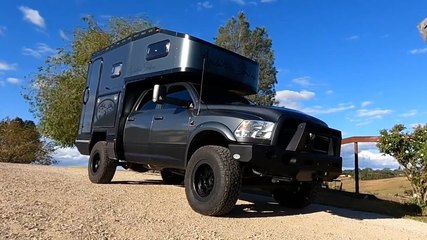 How one couple turned their pickup truck into a DIY camper
