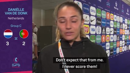 Dutch stars praise match winner van de Donk