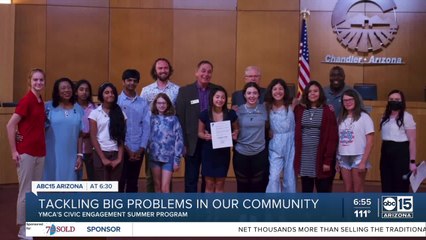 Teens draft policies to tackle Chandler homelessness in YMCA summer program