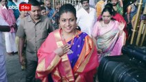 Minister Roja Fires On Chandrababu At Tirumala: చంద్రబాబును బోగస్ బాబు అంటూ రోజా విమర్శలు| ABP Desam