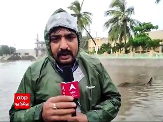 Porbandar : 4 ઇંચ વરસાદથી વીલા સર્કિટ હાઉસ વિસ્તારમાં ભરાયા પાણી