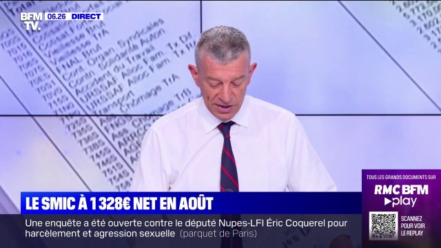 Le Smic va passer à 1328€ à partir du 1er août