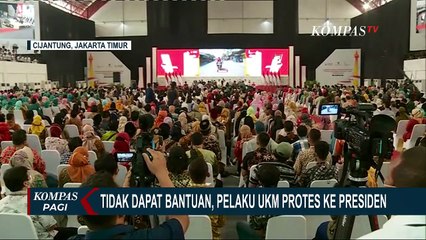 Protes Pelaku UKM ke Presiden: Kenapa Waktu Ada Bantuan UKM Saya Gak Dapat, Pak?