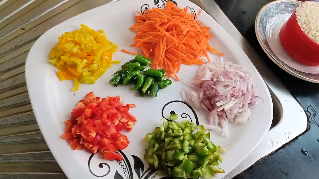 II নাজিরশাইল চালের ফ্রাইড রাইস রেসিপি II |Fried Rice recipe II Vegetable Fried Rice II