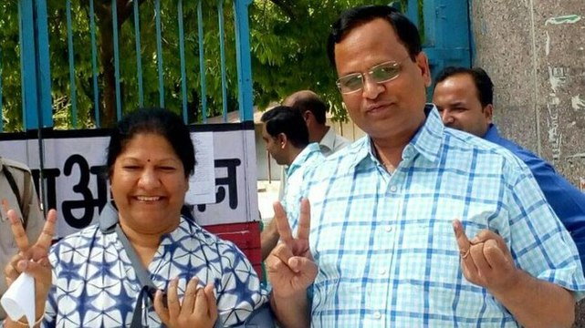 Delhi minister Satyendar Jain's wife summoned by ED in money laundering case