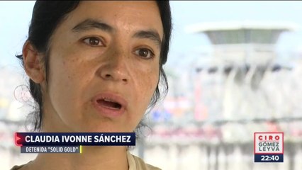 Claudia lleva nueve años en la cárcel por caso "Solid Gold"