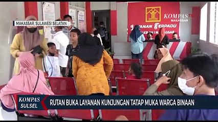 Rutan Makassar Kembali Buka Layanan Kunjungan Tatap Muka