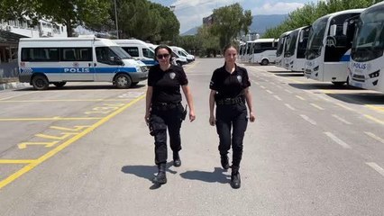 İzmir'in kadın TOMA'cıları göreve başladı