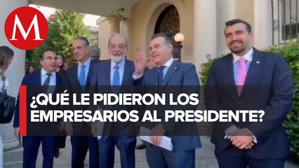 Download Video: Hablamos de inversión, soberanía y progreso: AMLO tras reunión con empresarios