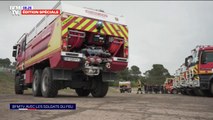 Avec les soldats du feu à Brignoles, dans le Var