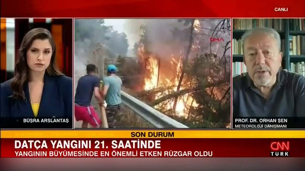 Prof. Dr Orhan Şen: Yangının büyümesine en önemli etken rüzgar oldu