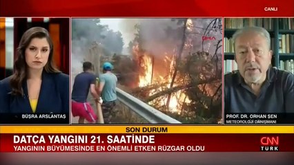 Prof. Dr Orhan Şen: Yangının büyümesine en önemli etken rüzgar oldu