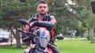 Kamyon, motosikletliyi hayattan aldı