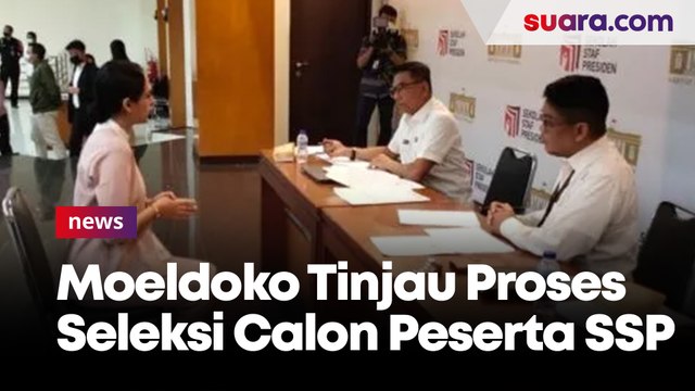 Tinjau Wawancara Calon Peserta Sekolah Staf Presiden, Moeldoko Berharap Lahirkan Anak Muda Kompeten