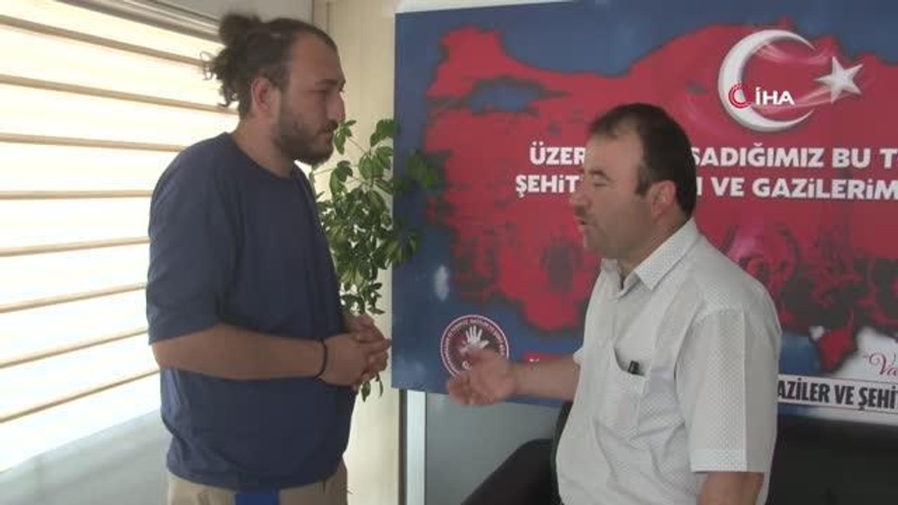 Akıncı Hava Üssü'nde gazi olan Erdal Bükecik: "Vatan sevgisi olduğu için hiçbir şey zor gelmedi"